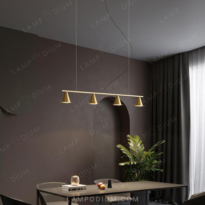 Linear, row luminaire SEGRI