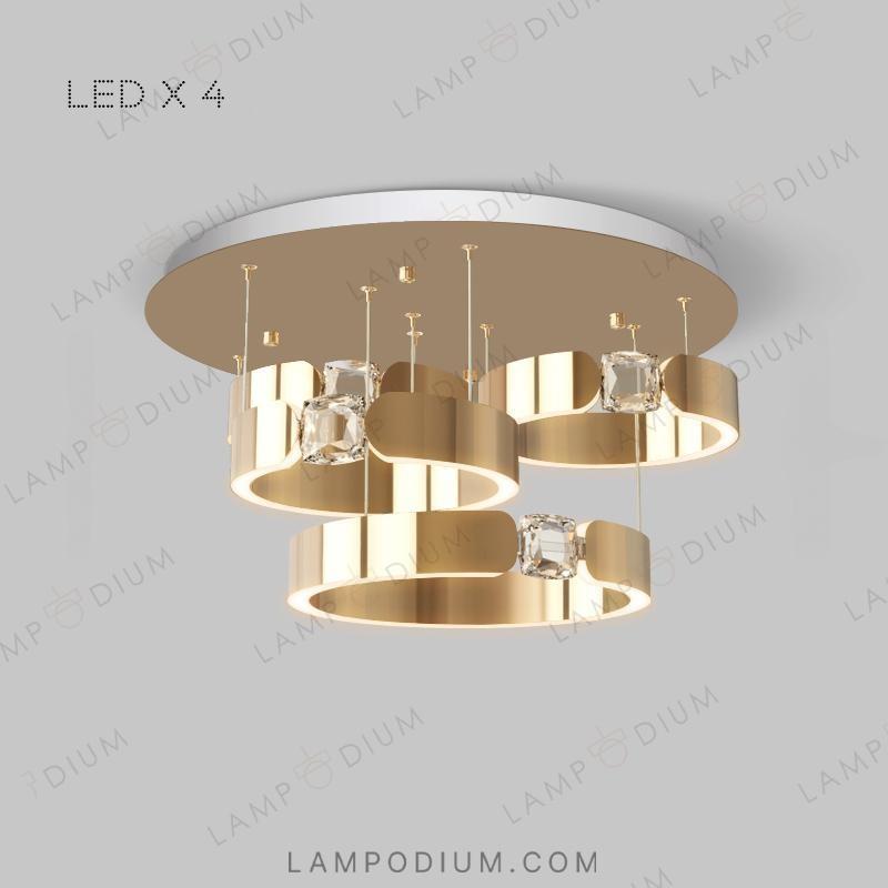 Ceiling chandelier SELLIF CHROME