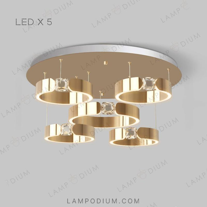 Ceiling chandelier SELLIF CHROME