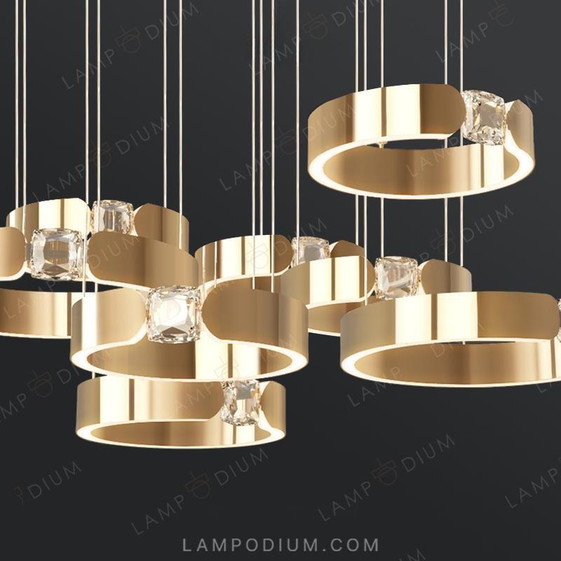 Ceiling chandelier SELLIF CHROME