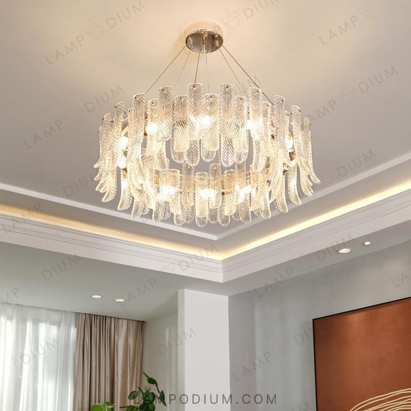 Circular chandeliers and light fixtures SELVAR