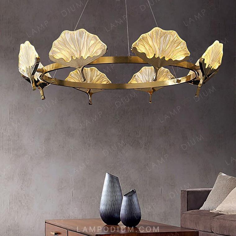 Circular chandeliers and light fixtures SELVI