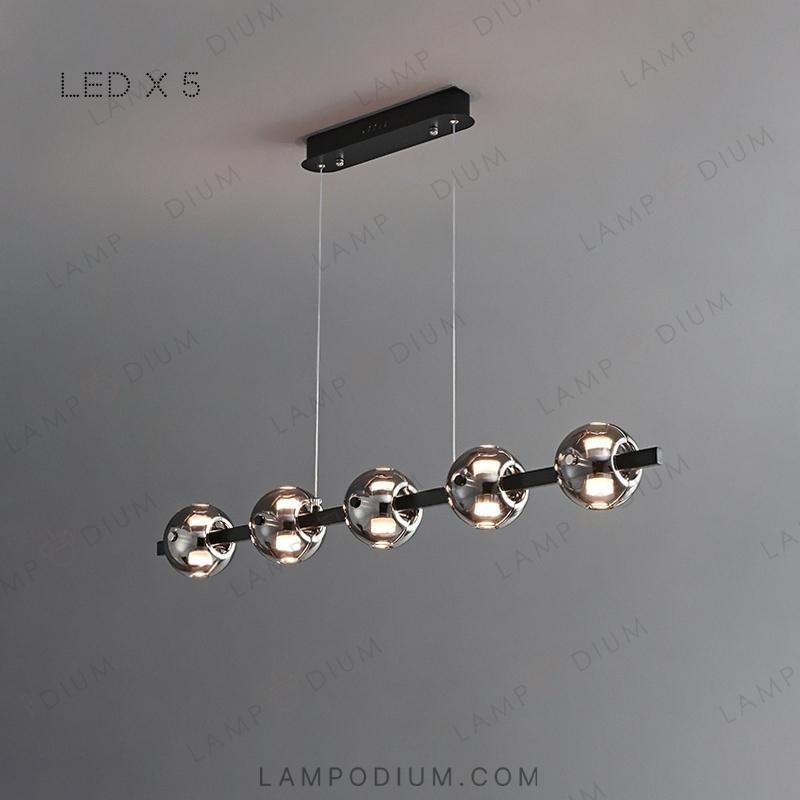 Linear, row luminaire SEMUND B LONG