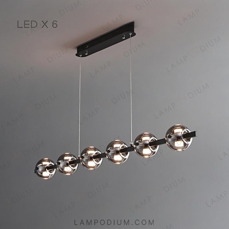 Linear, row luminaire SEMUND B LONG