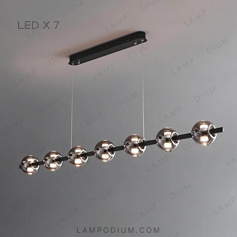 Linear, row luminaire SEMUND B LONG