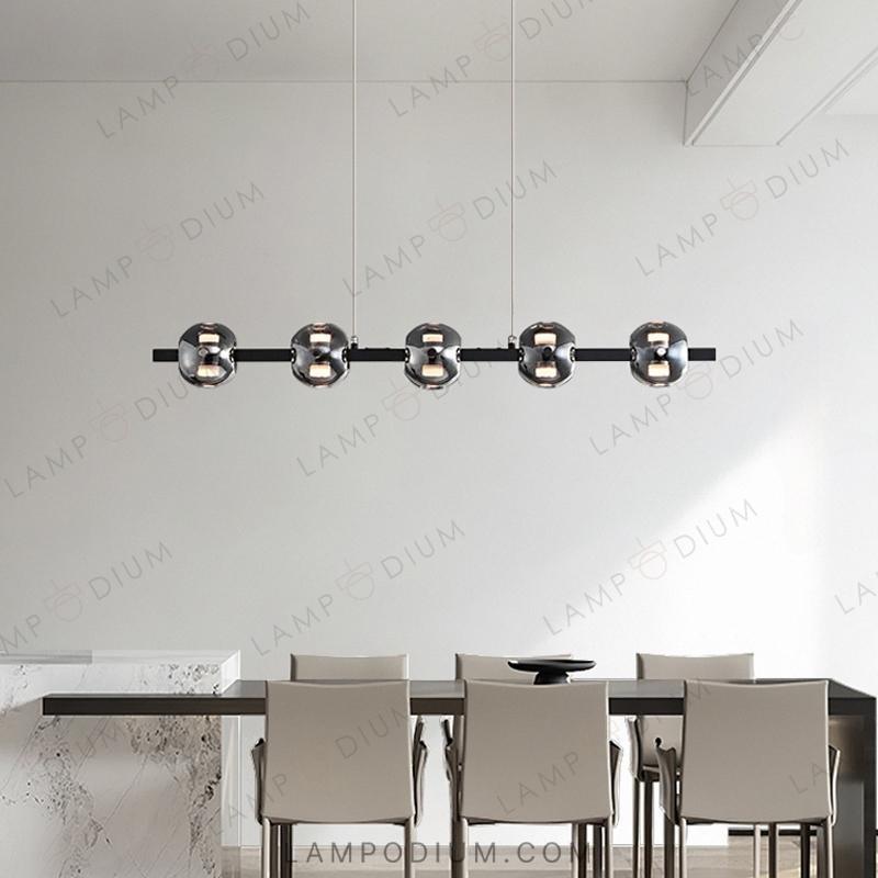 Linear, row luminaire SEMUND B LONG