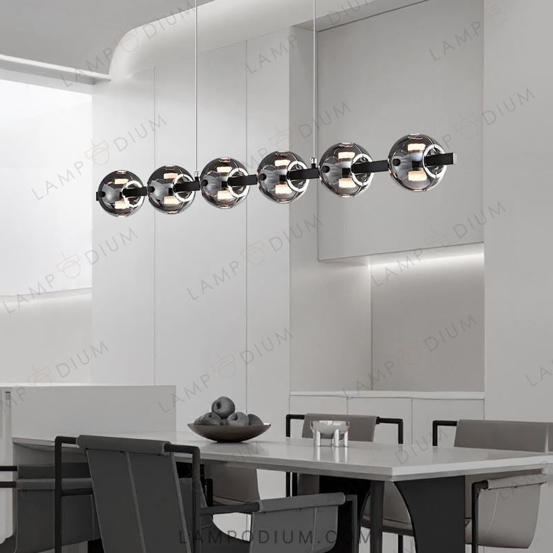 Linear, row luminaire SEMUND B LONG