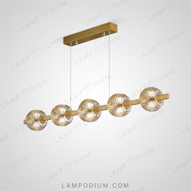 Linear, row luminaire SEMUND LONG