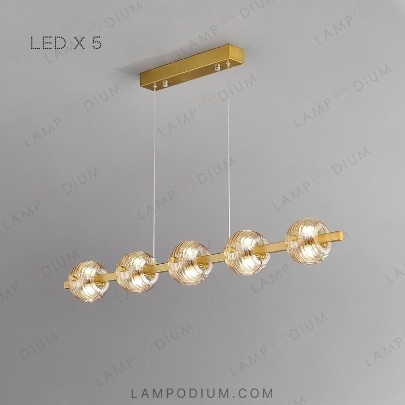 Linear, row luminaire SEMUND LONG