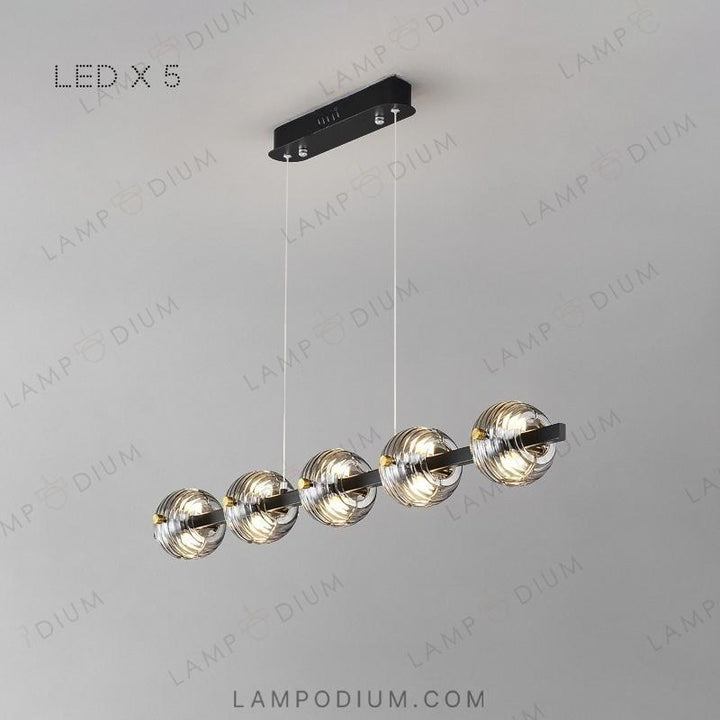 Linear, row luminaire SEMUND LONG