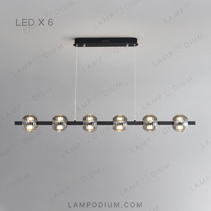 Linear, row luminaire SEMUND LONG