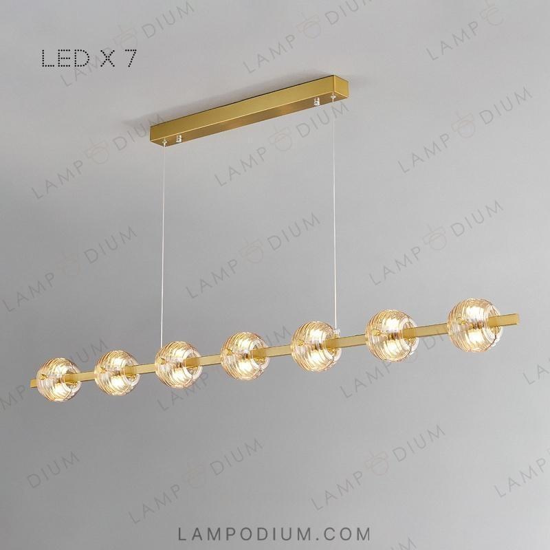 Linear, row luminaire SEMUND LONG