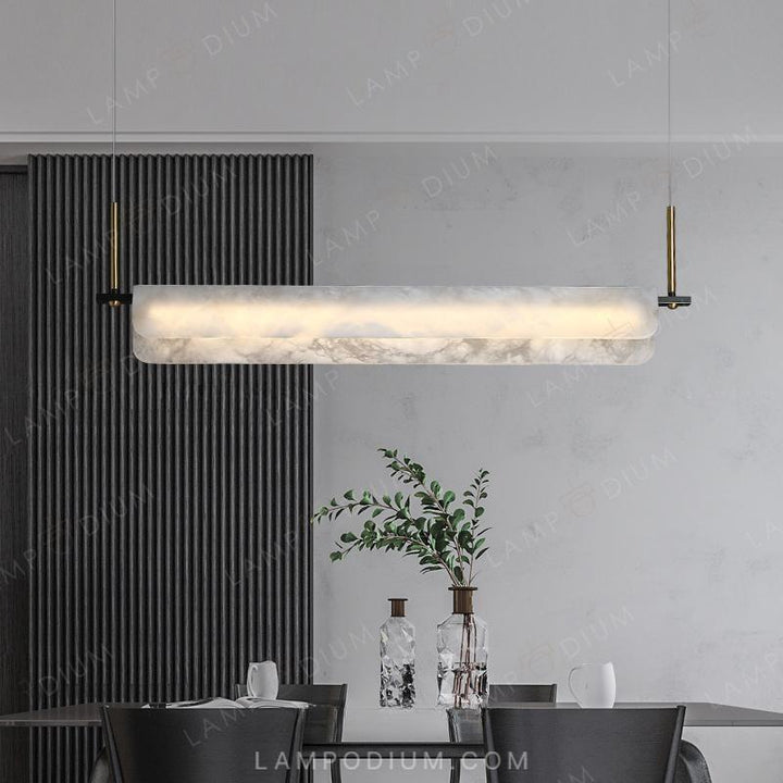 Linear, row luminaire SENORA LONG