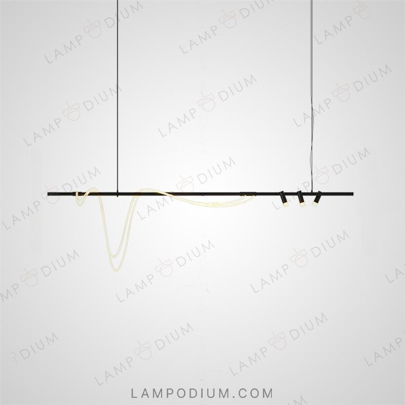 Linear, row luminaire SEPTIMUS