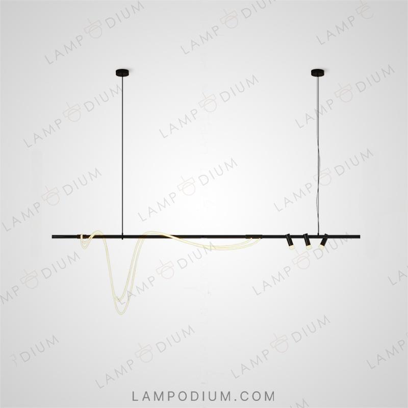 Linear, row luminaire SEPTIMUS