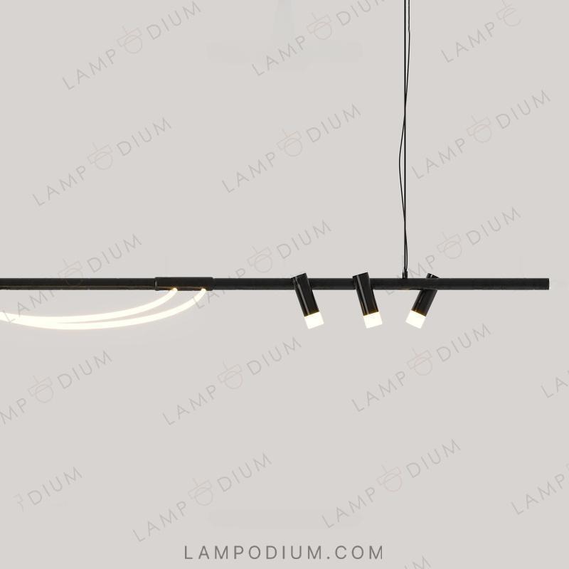 Linear, row luminaire SEPTIMUS