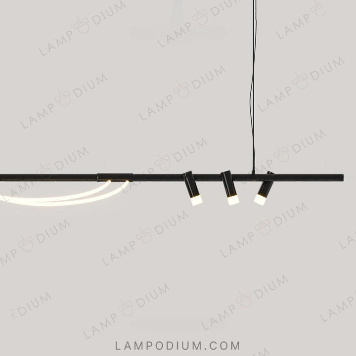 Linear, row luminaire SEPTIMUS