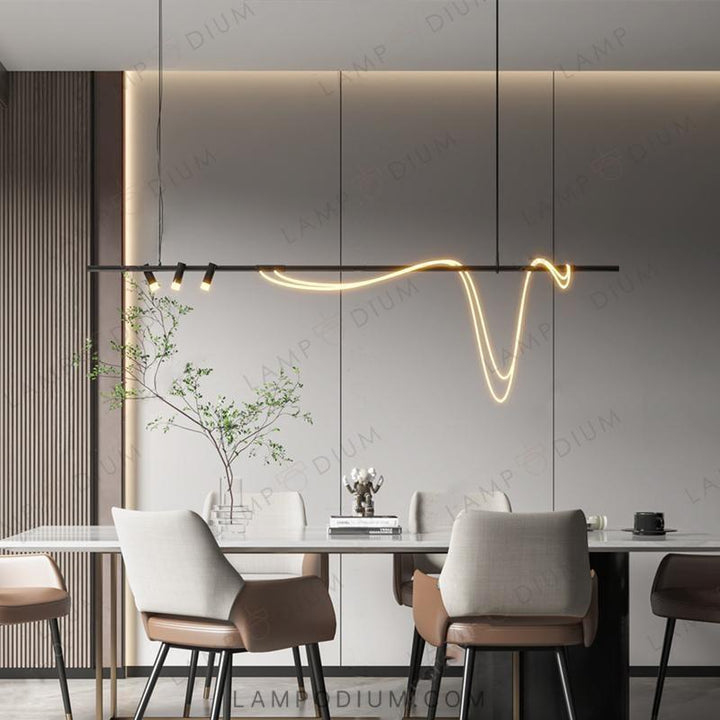 Linear, row luminaire SEPTIMUS