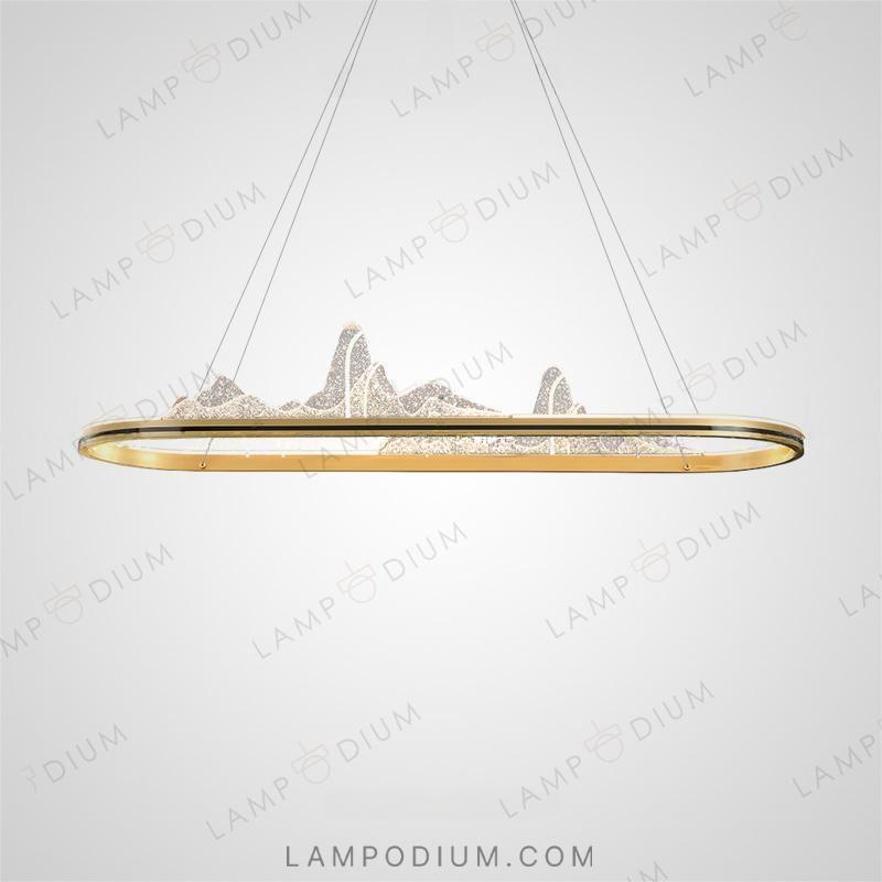 Linear, row luminaire SEVER