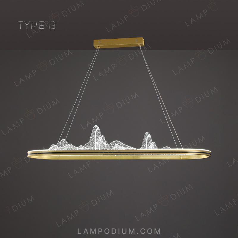 Linear, row luminaire SEVER