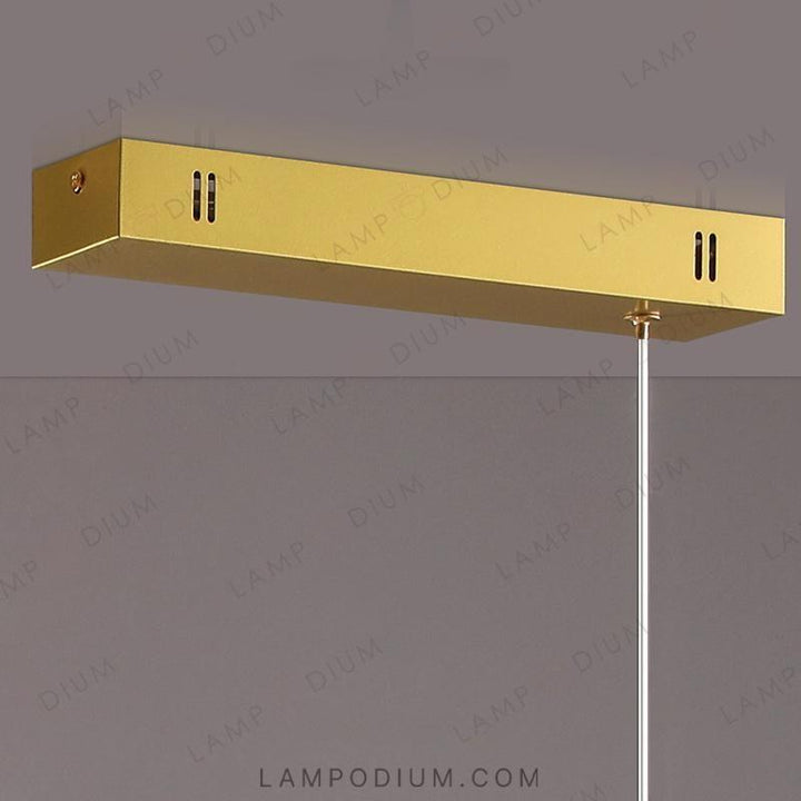 Linear, row luminaire SEVER