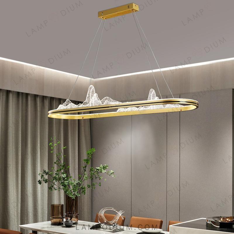 Linear, row luminaire SEVER