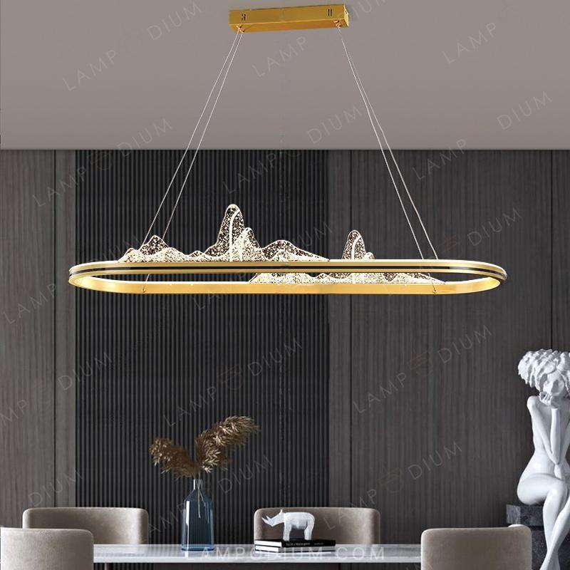 Linear, row luminaire SEVER