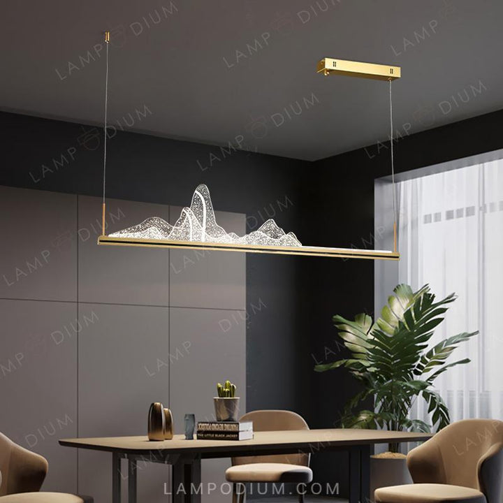 Linear, row luminaire SEVER