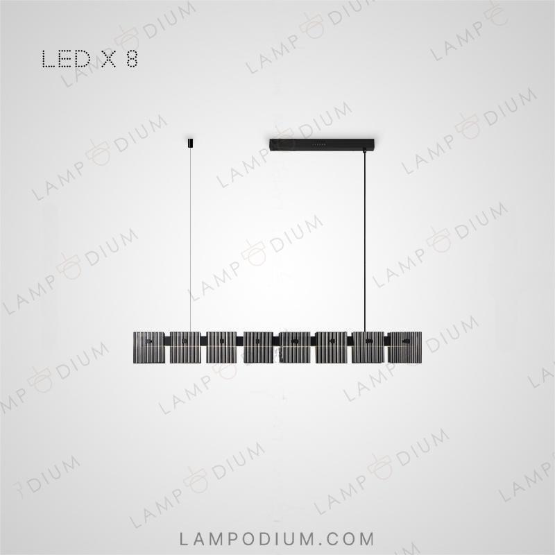 Linear, row luminaire SEVERIN L