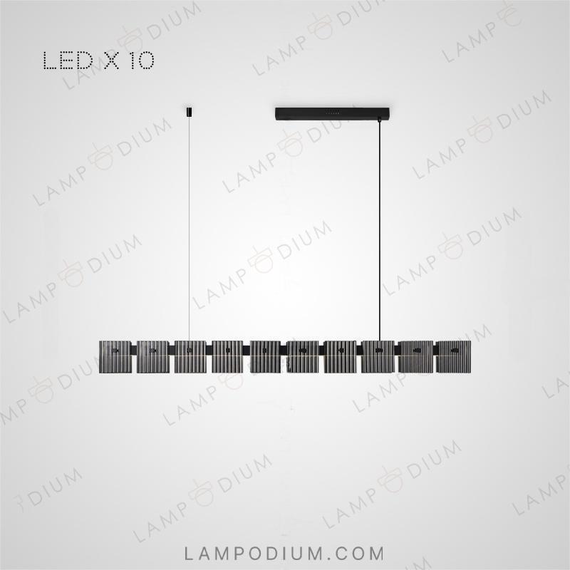 Linear, row luminaire SEVERIN L