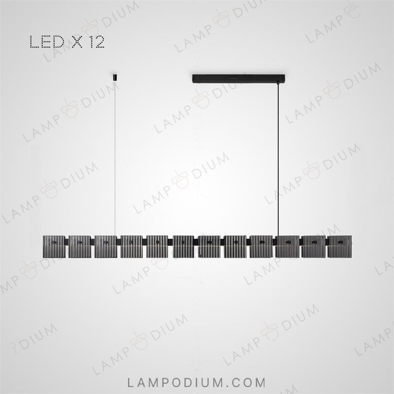 Linear, row luminaire SEVERIN L