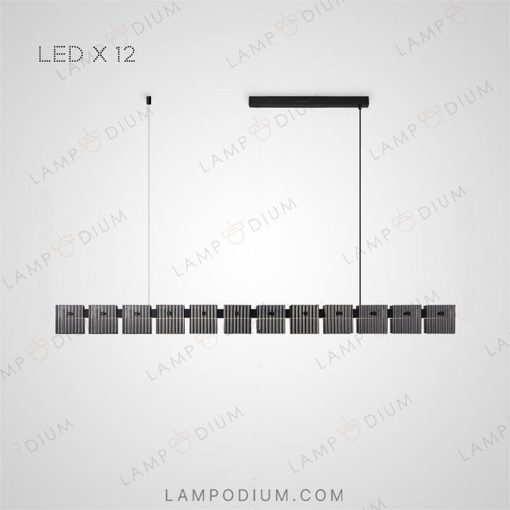 Linear, row luminaire SEVERIN L