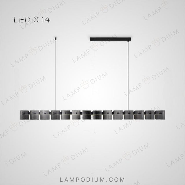 Linear, row luminaire SEVERIN L