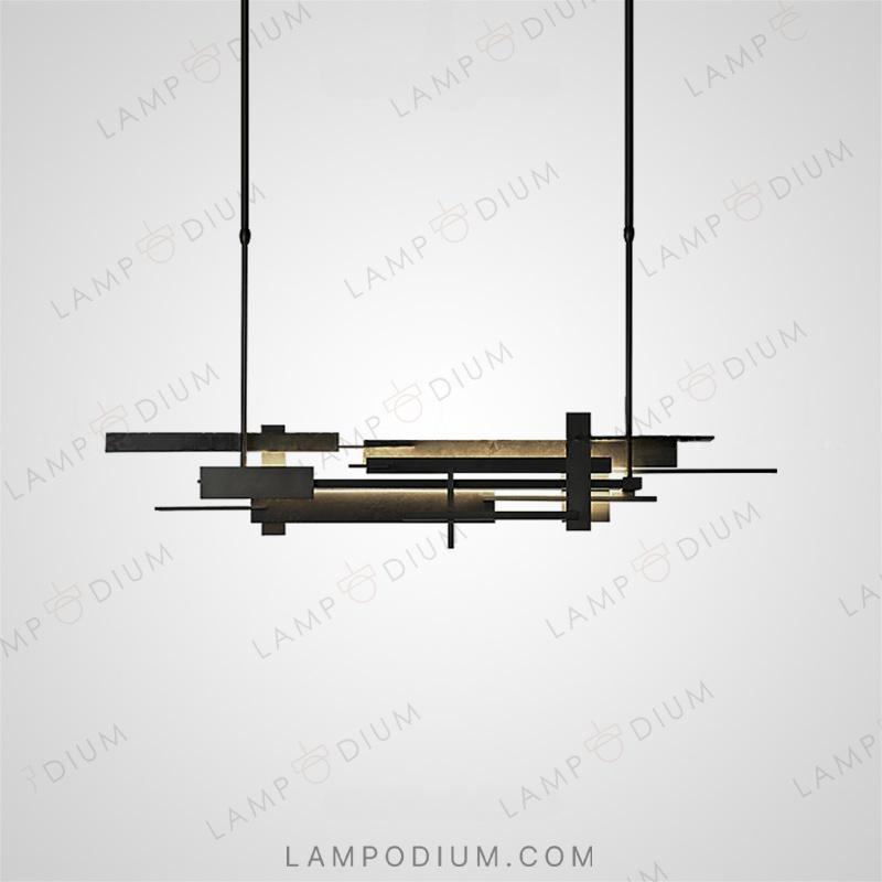 Linear, row luminaire SHAKTIS