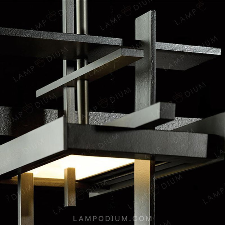 Linear, row luminaire SHAKTIS