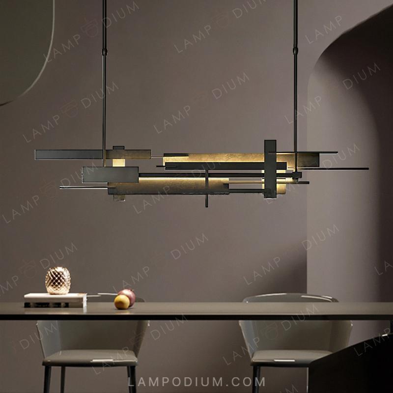 Linear, row luminaire SHAKTIS