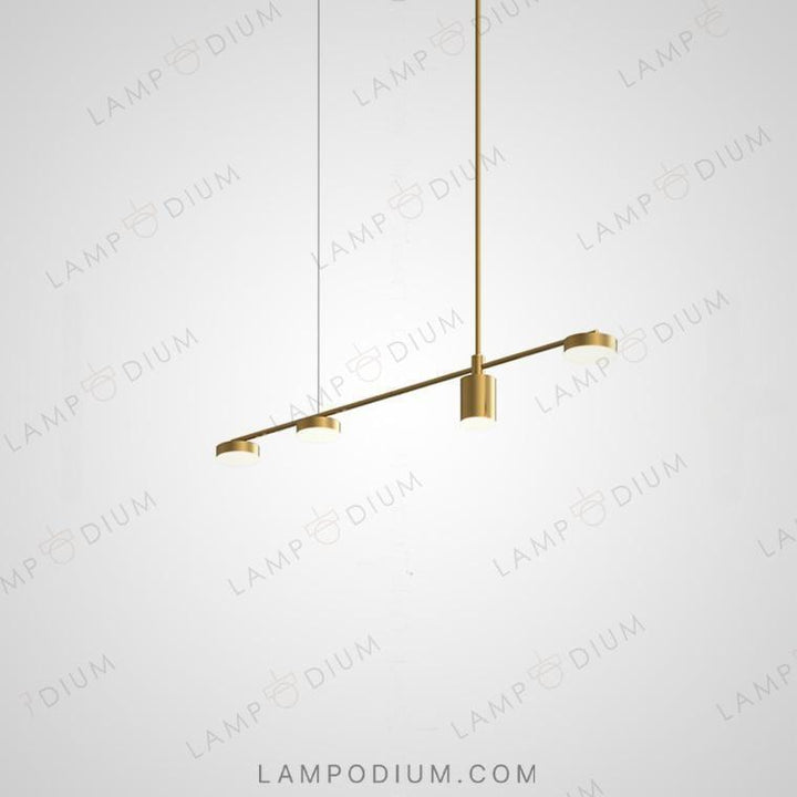 Linear, row luminaire SHANNON