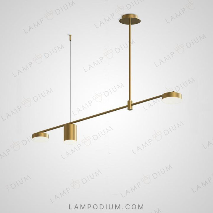 Linear, row luminaire SHANNON