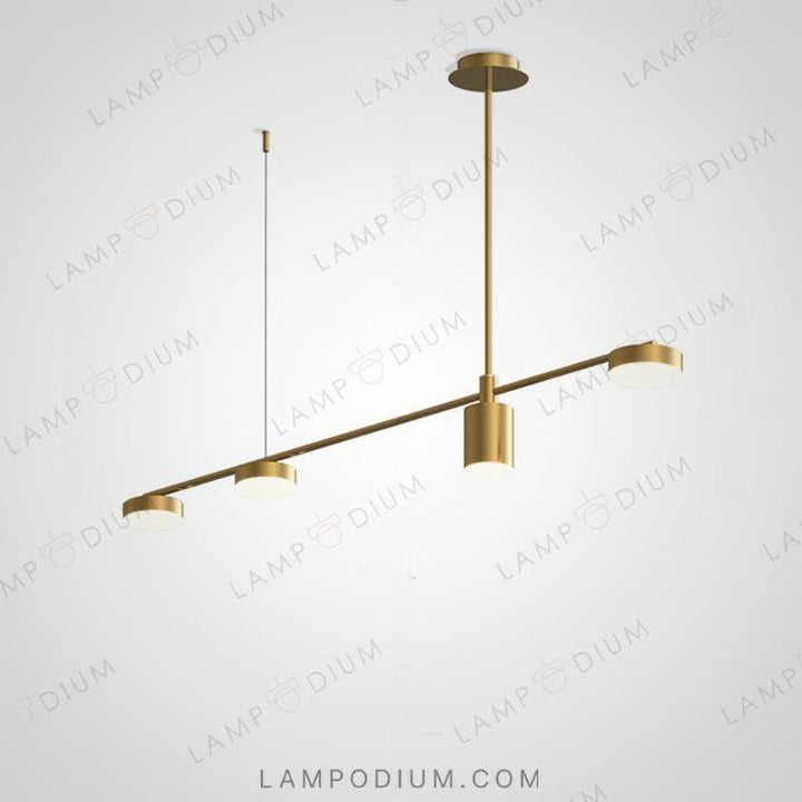 Linear, row luminaire SHANNON