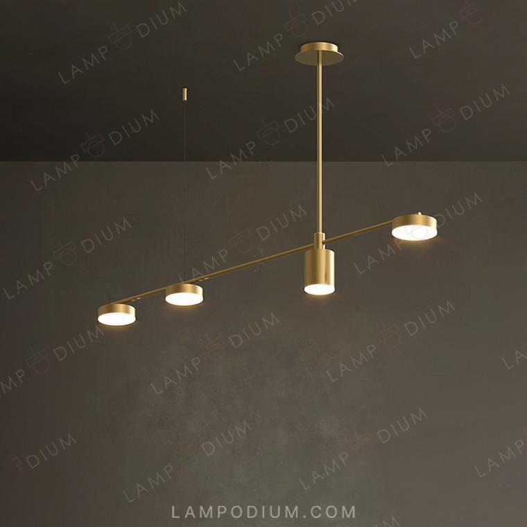 Linear, row luminaire SHANNON