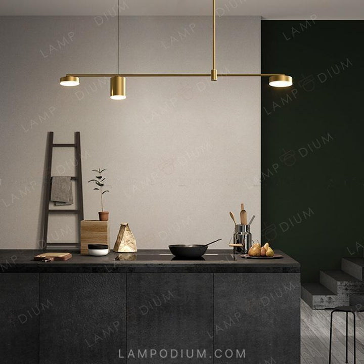 Linear, row luminaire SHANNON