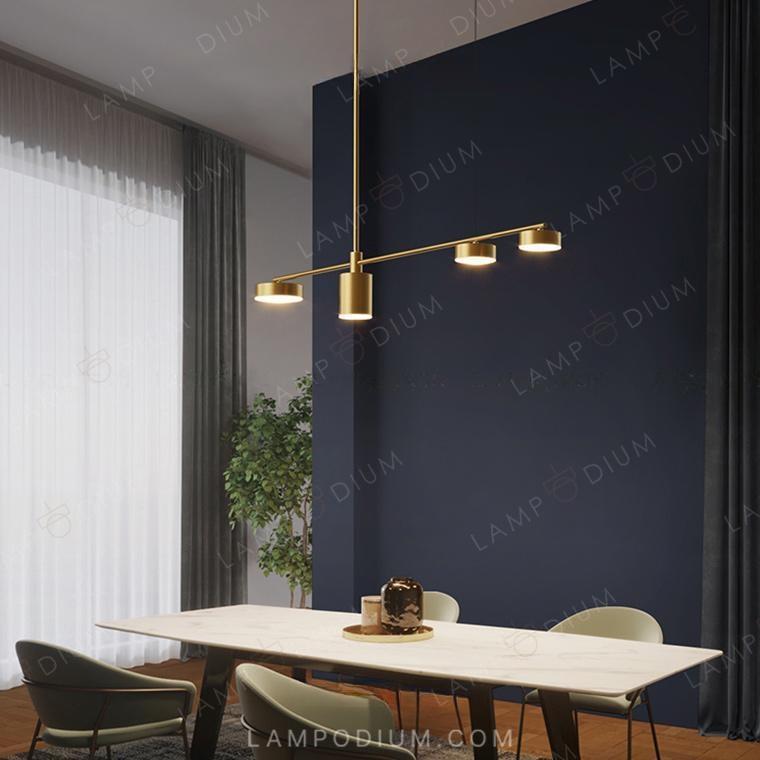 Linear, row luminaire SHANNON