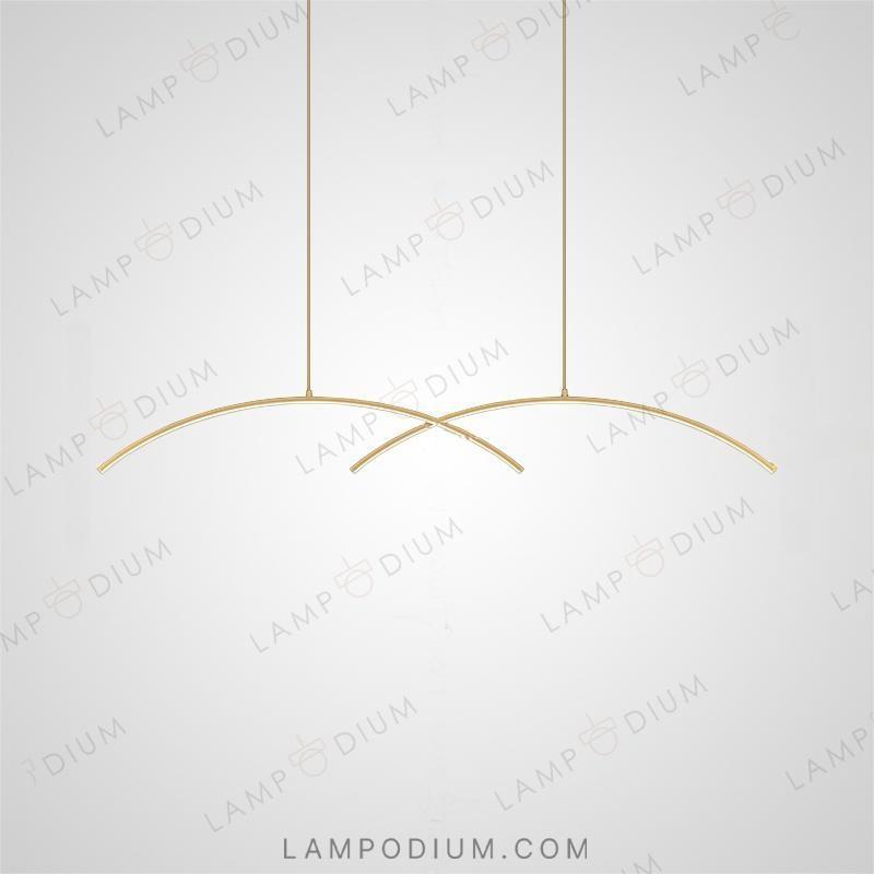 Linear, row luminaire SIDSEL