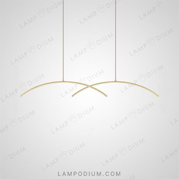 Linear, row luminaire SIDSEL