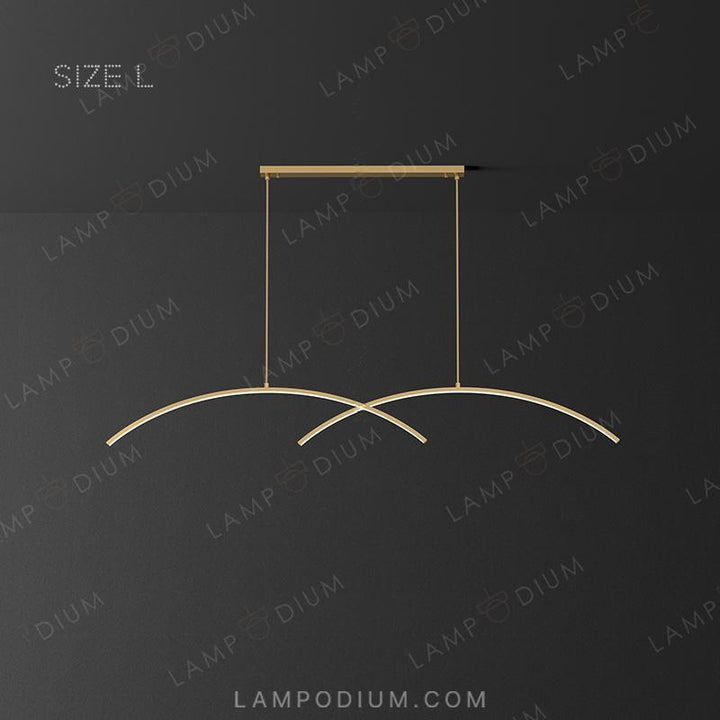 Linear, row luminaire SIDSEL