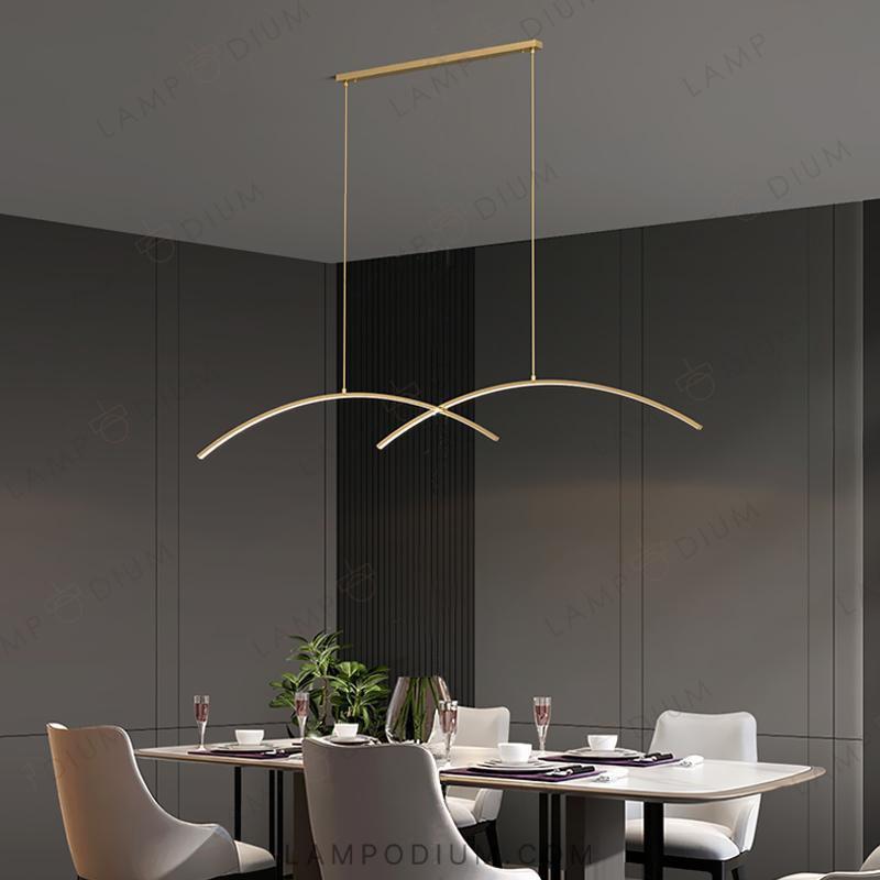 Linear, row luminaire SIDSEL