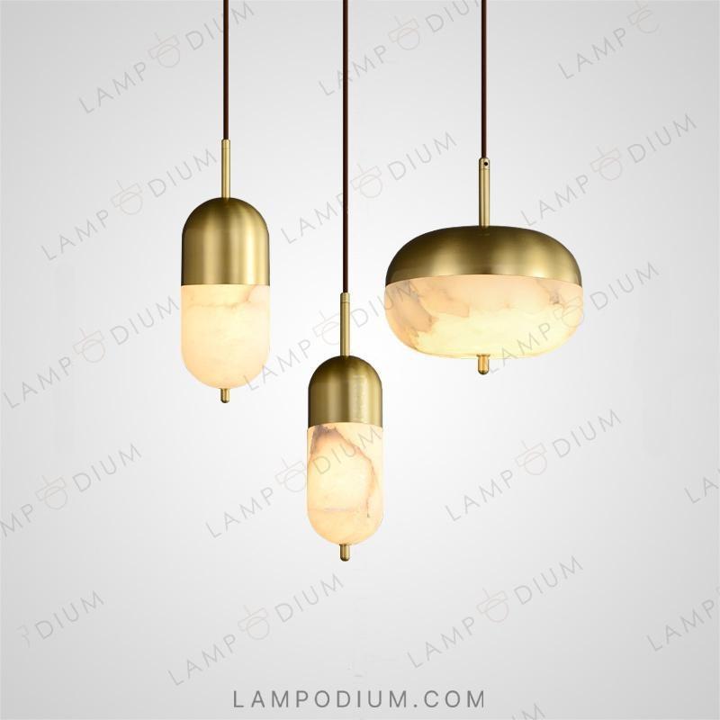 Hanging light fixture SILIA