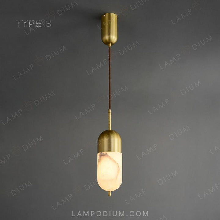 Hanging light fixture SILIA