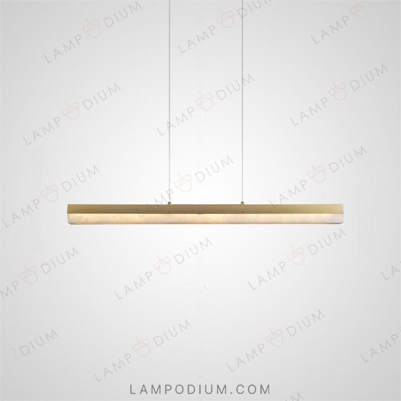 Linear, row luminaire SILLE LONG