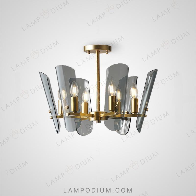 Ceiling chandelier SILVER